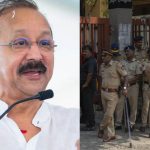 टाइट सिक्योरिटी के साथ Baba Siddique को आखिरी विदाई देने पहुंचे Salman Khan, आंखों में दिखा दर्द