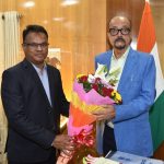 नामांकन दाखिल करने से पहले बीजेपी की मेयर प्रत्याशी मीनल चौबे ने सीएम साय से लिया आशीर्वाद