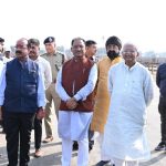 राज्यपाल रमेन डेका पहुंचे मैनपाट, देखा उल्टा पानी पर्यटन स्थल,महेता प्वाइंट में लिया सनसेट का आनंद