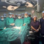 अम्बेडकर अस्पताल में थाइमस ग्रंथि के आक्रामक कैंसर की गाँठ को हटाने 5 घंटे चली दुर्लभ सर्जरी