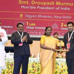 छत्तीसगढ़ ने एक बार फिर राष्ट्रीय पटल पर बनाई अपनी पहचान,राष्ट्रपति ने छत्तीसगढ़ को किया सम्मानित