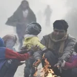 रायपुर-बिलासपुर हाईवे पर चलती कार में लगी आग, 4 लोगों ने कूदकर बचाई जान