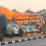 ओमान के सलालाह पोर्ट पर ड्रोन हमला, तेल टैंकों में लगी आग,आसमान में दिखा धुंआ