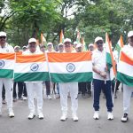 रायपुर पश्चिम में तिरंगे का महासैलाब, हजारों लोगों ने निकाली विराट तिरंगा यात्रा