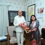 प्रदेश मंत्री नंदनी नेताम ने राज्यपाल से सौजन्य मुलाकात कर उन्हें क्षेत्र के ज्वलंत समस्याओं से अवगत कराया