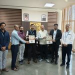 छत्तीसगढ़ विधानसभा के सौंदर्यीकरण को लेकर पहल, सभापति धरमलाल कौशिक सहित समिति के सदस्यों ने उपराष्ट्रपति से की मुलाकात